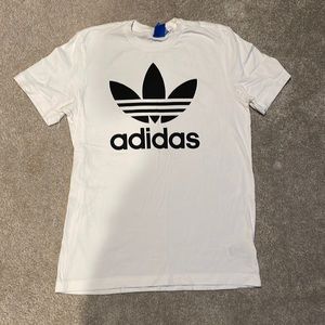 White ADIDAS Mens T-Shirt